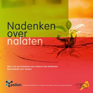 Brochure nadenken over nalaten